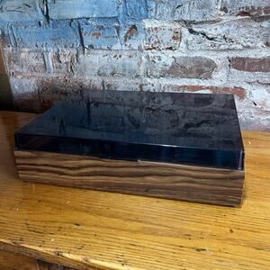 Vtg 36 Cassette Tape Holder Storage Case Top Load Clear Lid RDS INDUSTRIES